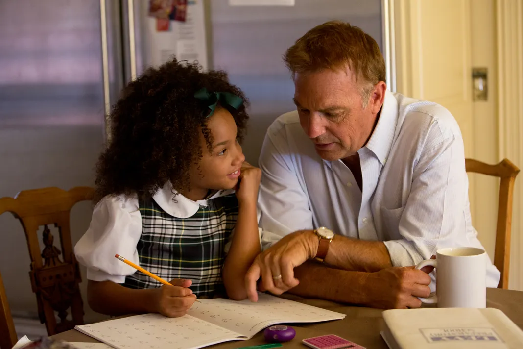 Black or White, Kevin Costner, Jillian Estell