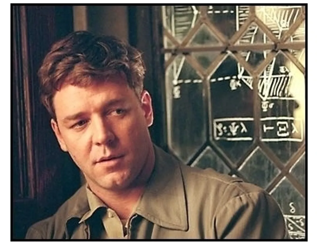 A Beautiful Mind movie still: Russell Crowe