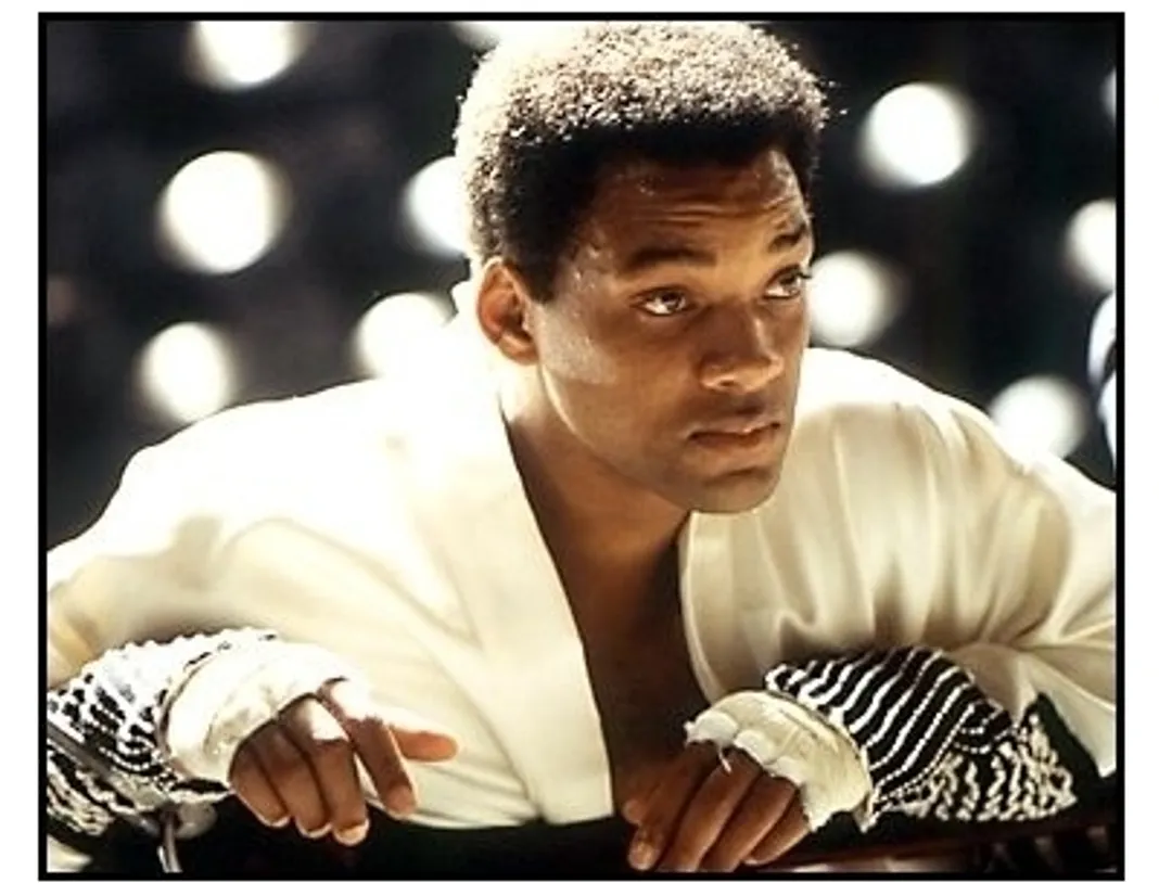 Ali movie still: Will Smith as Muhammad Ali