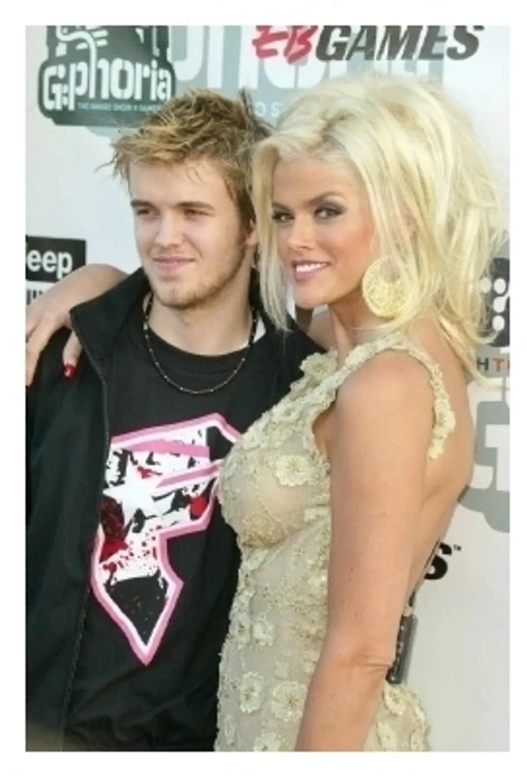 Anna Nicole Smith and son Daniel