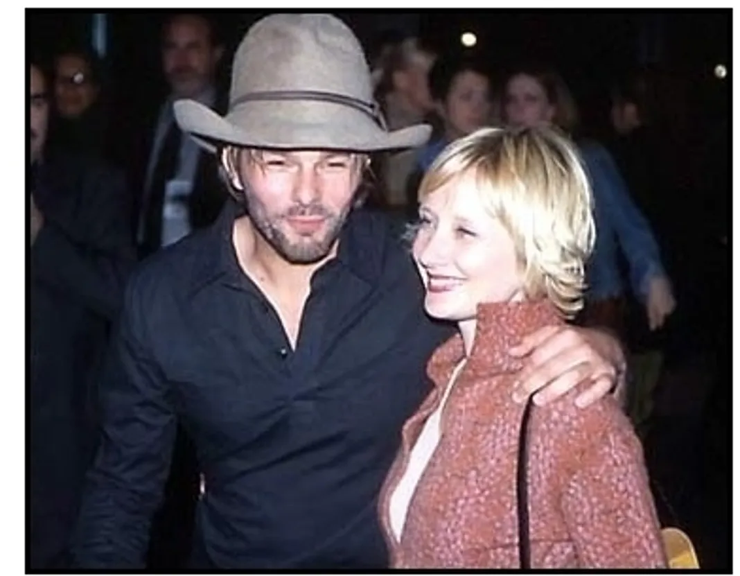 Anne Heche and Coley Laffoon at the Snatch premiere