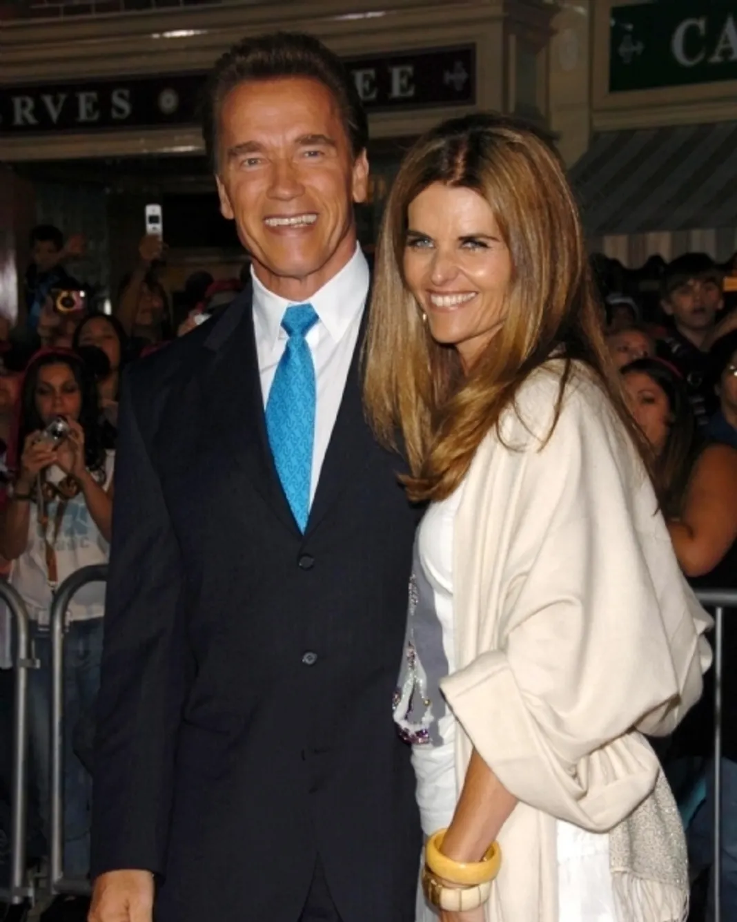Arnold Schwarzenegger and Maria Shriver
