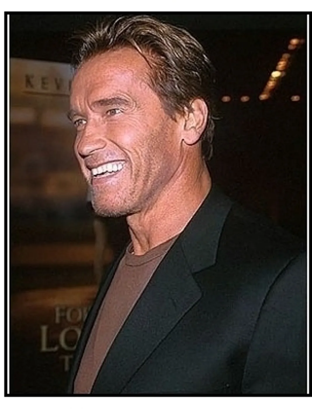 Arnold Schwarzenegger at the 