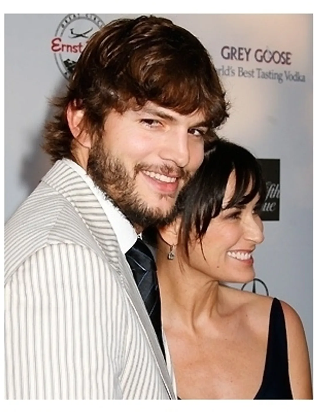 Ashton Kutcher and Demi Moore