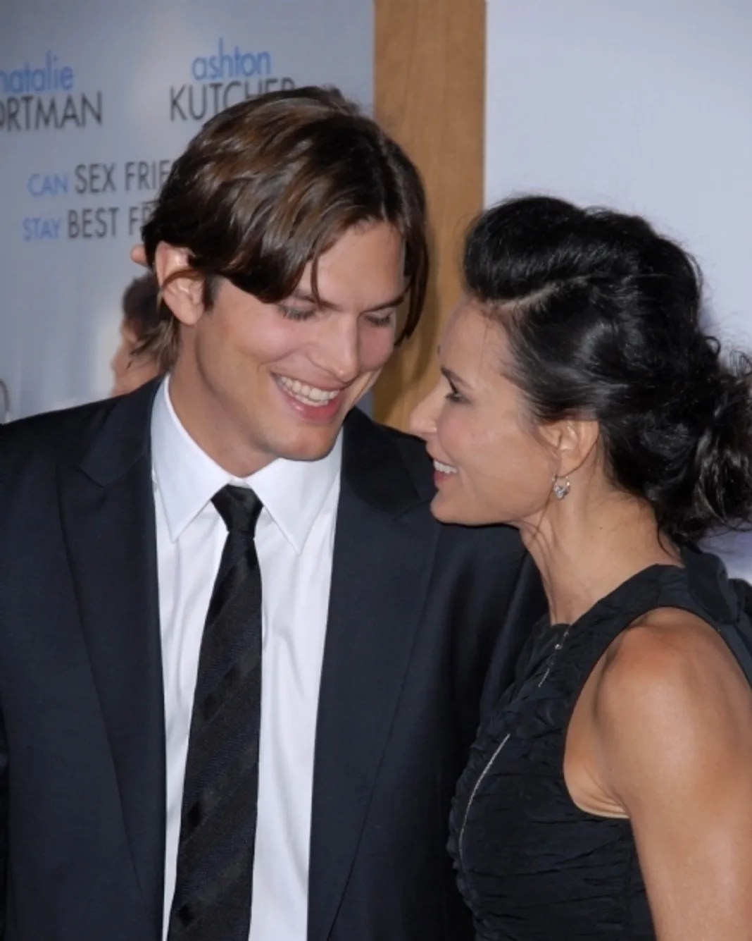 Ashton Kutcher and Demi Moore