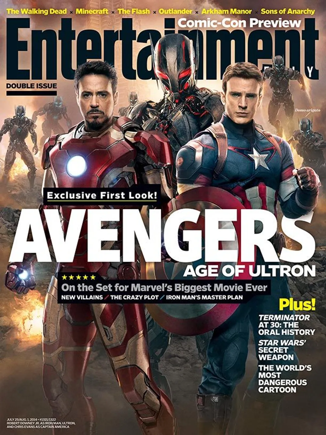 Avengers Entertainment Weekly Cover