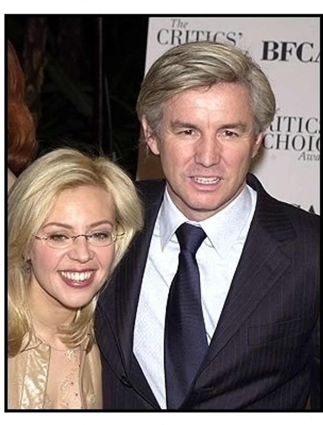 Baz Luhrmann and wife Catherine Martin at the 2002 Broadcast Film Critic's Choice Awards