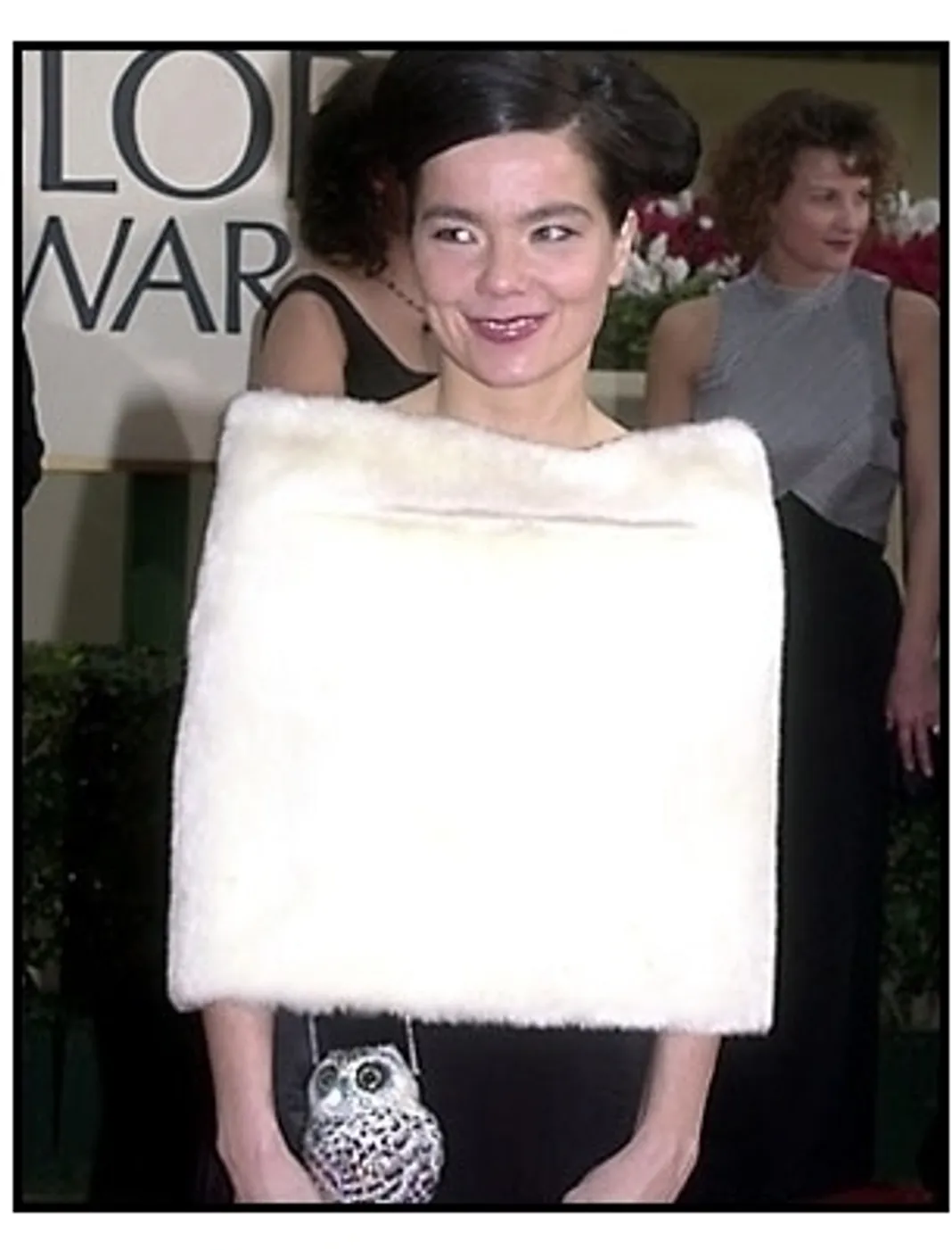 Bjork at the 2001 Golden Globe Awards