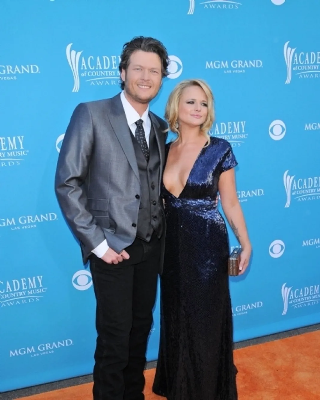 Blake Shelton and Miranda Lambert