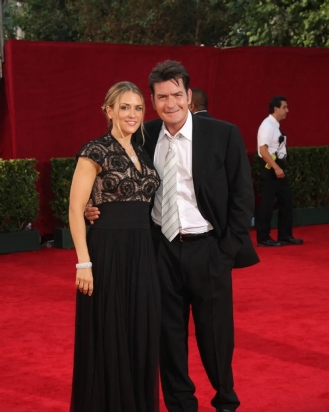 Brooke Allen and Charlie Sheen