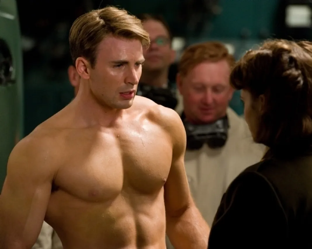 Captain America: The First Avenger -Chris Evans, Harley Atwell