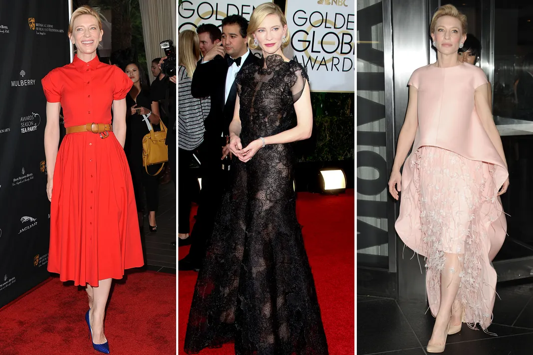 Cate Blanchett, red carpet inspirations