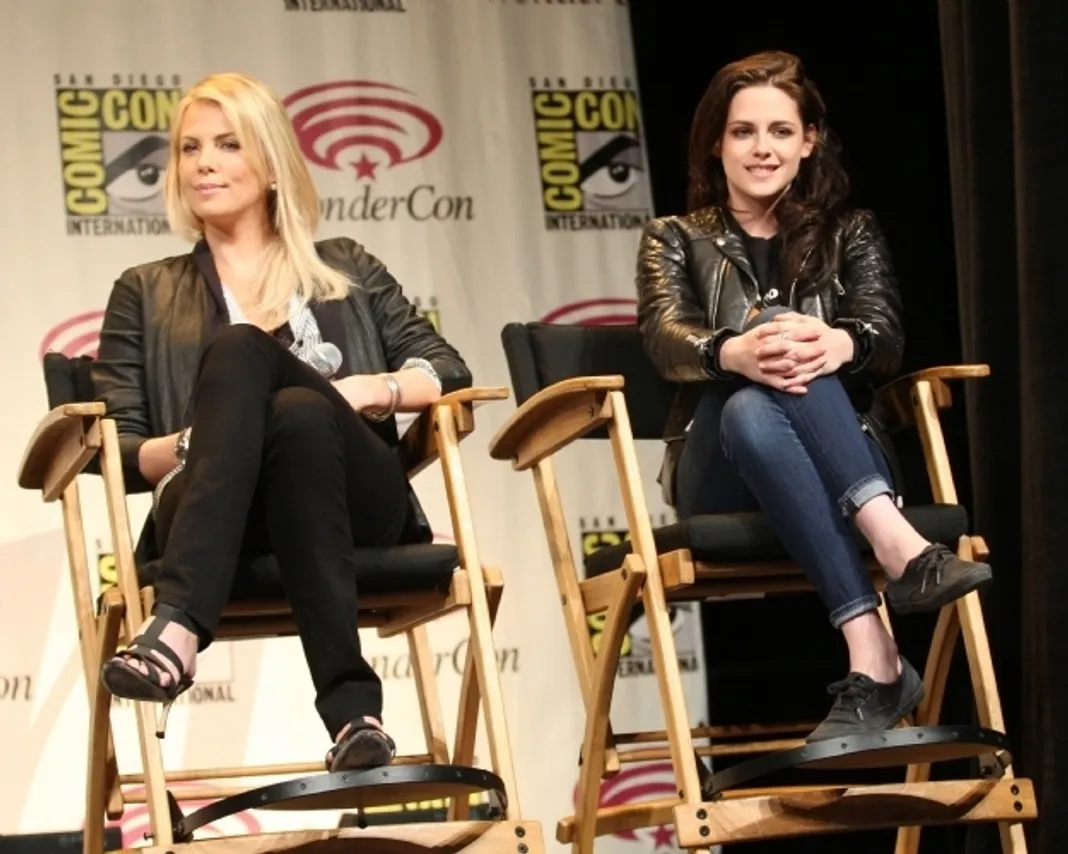 Charlize Theron,Kristen Stewart