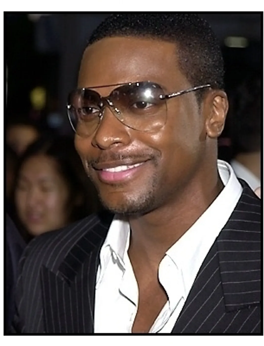 Chris Tucker at the Rush Hour 2 premiere