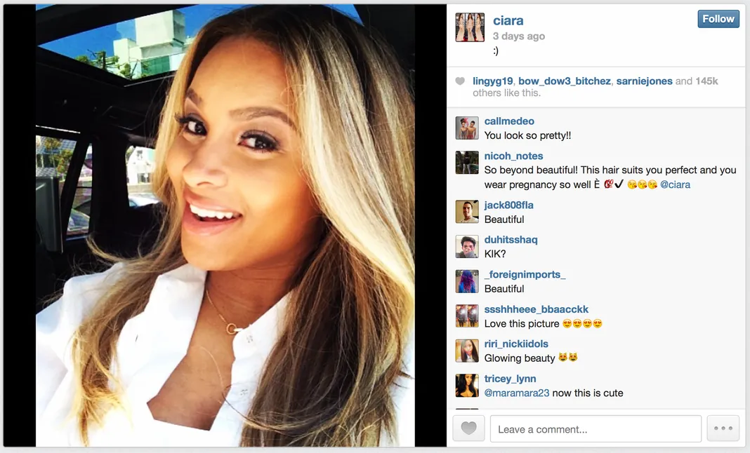 Ciara, instagram