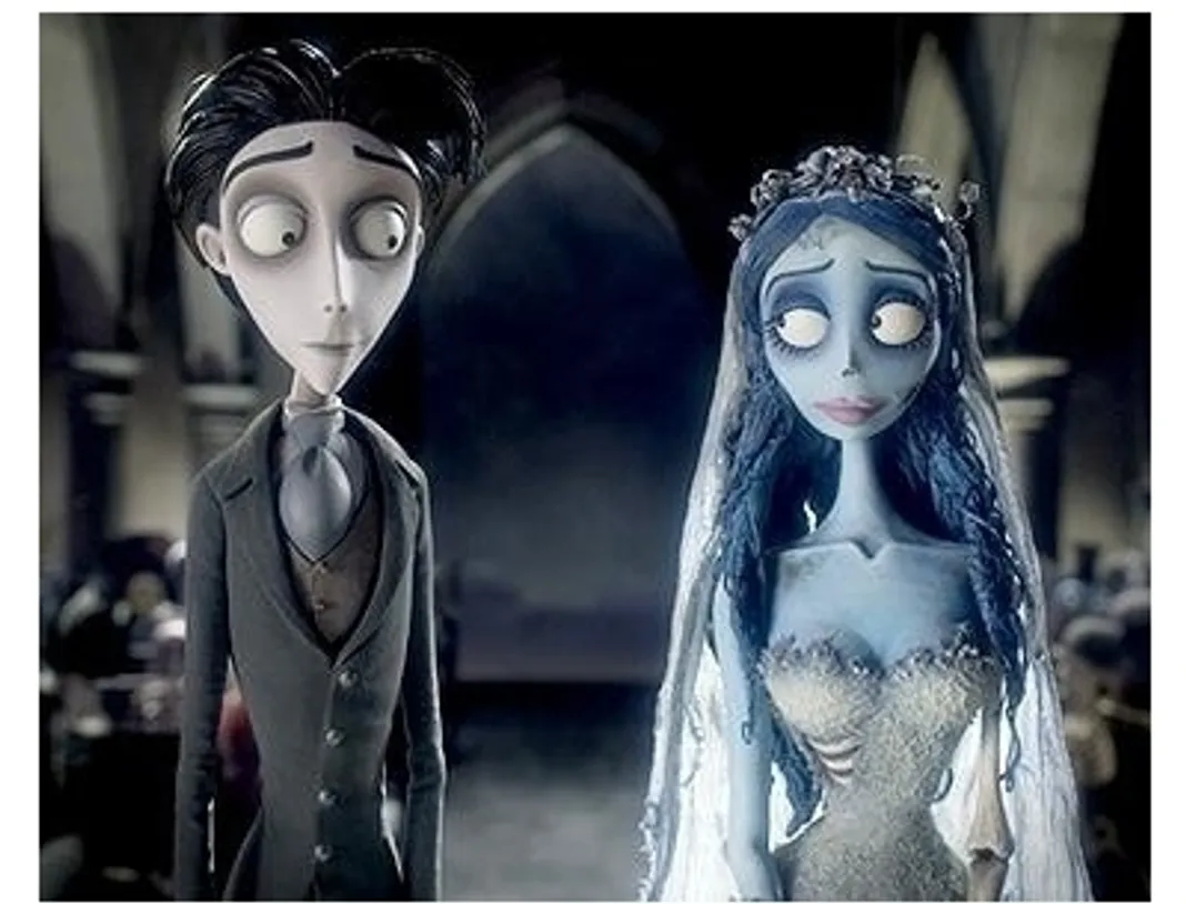 Corpse Bride Movie Stills: Johnny Depp and Helena Bonham Carter