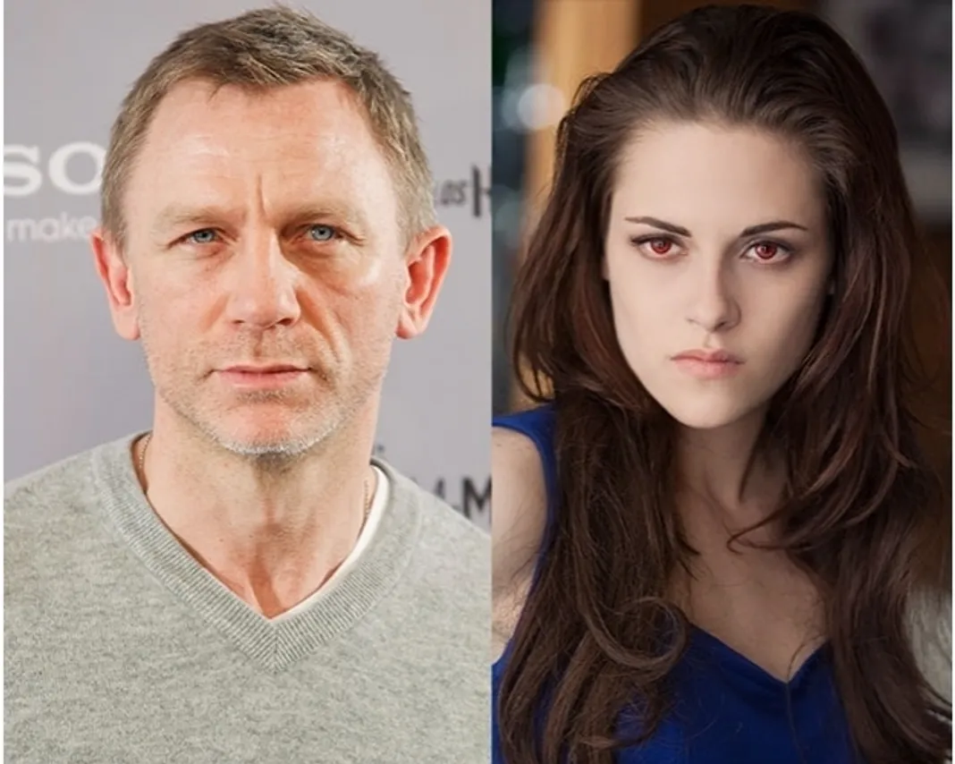 Daniel Craig and Kristen Stewart