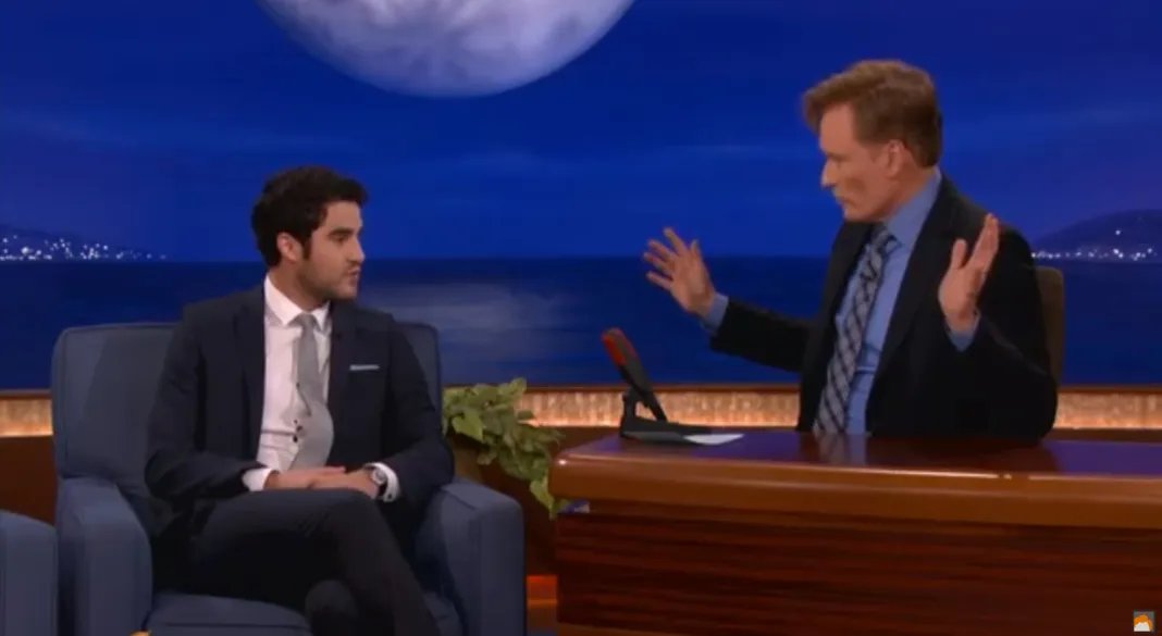 Darren Criss, Conan O'brien