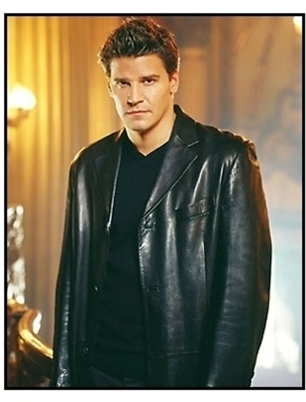 David Boreanaz as Angel in the WB series