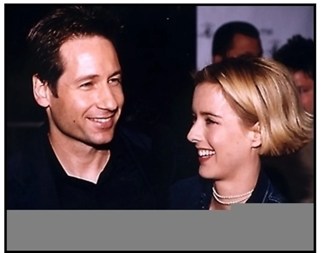 David Duchovny and wife Téa Leoni at the 