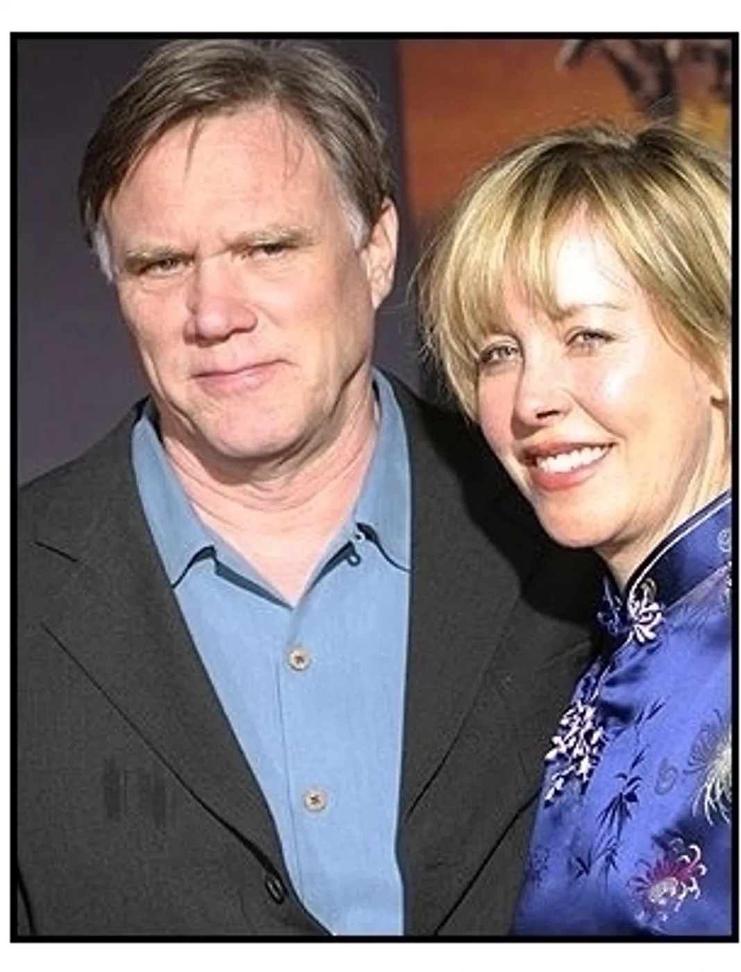 Director Joe Johnston and wife Lisa at the 