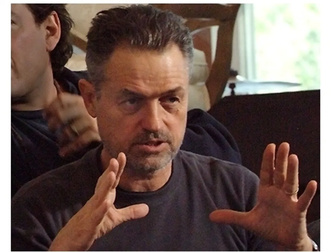 Director Jonathan Demme on the set of Sony Pictures Classics' 'Rachel Getting Married'