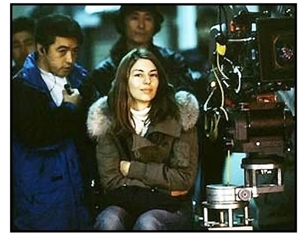 Director Sofia Coppola of 