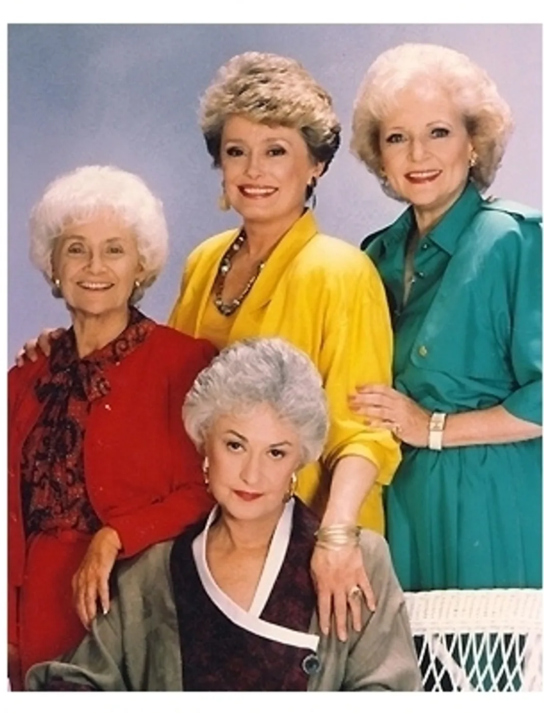 Estelle Getty, Rue McClanahan, Betty White and Beatrice Arthur