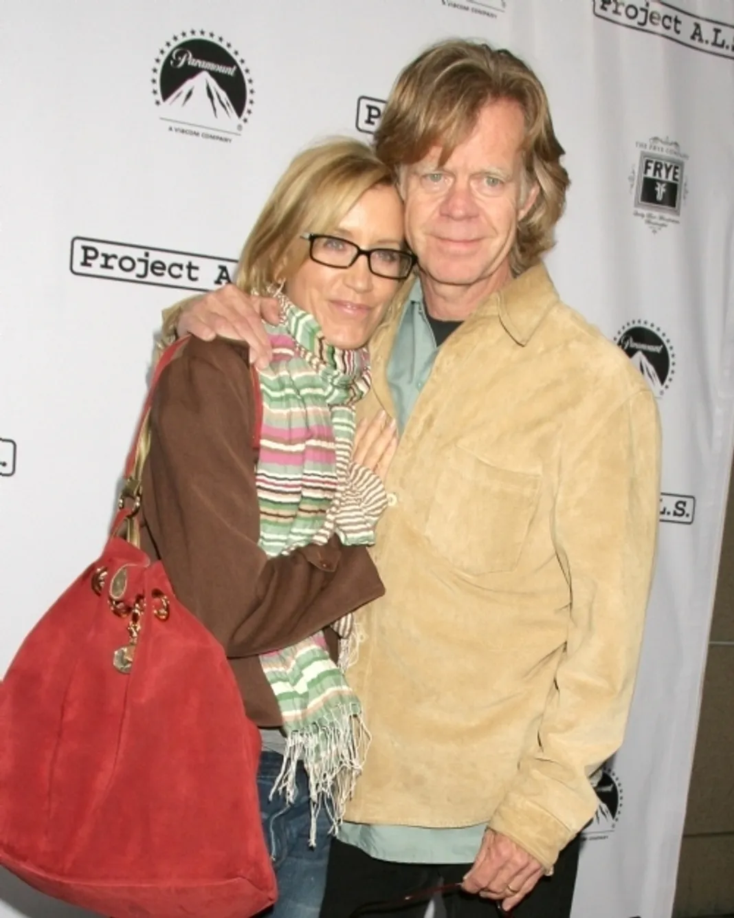 Felicity Huffman and William H. Macy