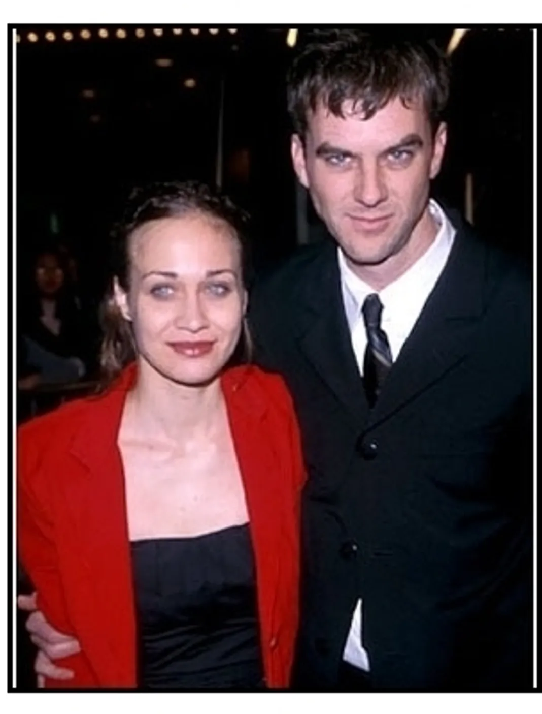 Fiona Apple and director Paul Thomas Anderson at the 