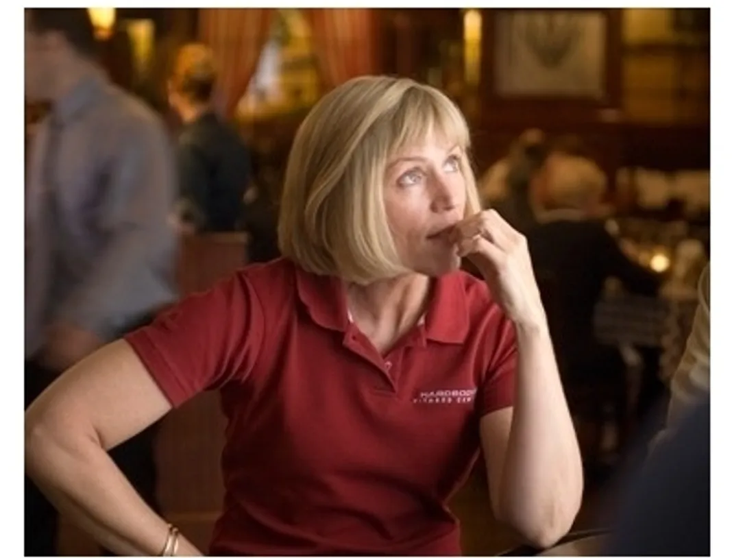 Frances McDormand stars as Linda Litzke in Focus Features' 'Burn After Reading.'