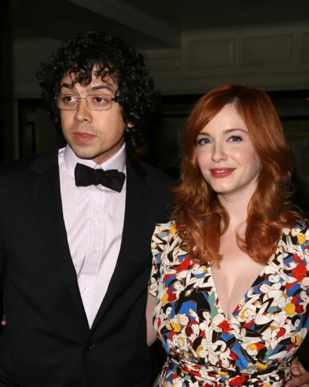 Geoffrey Arend and Christina Hendricks