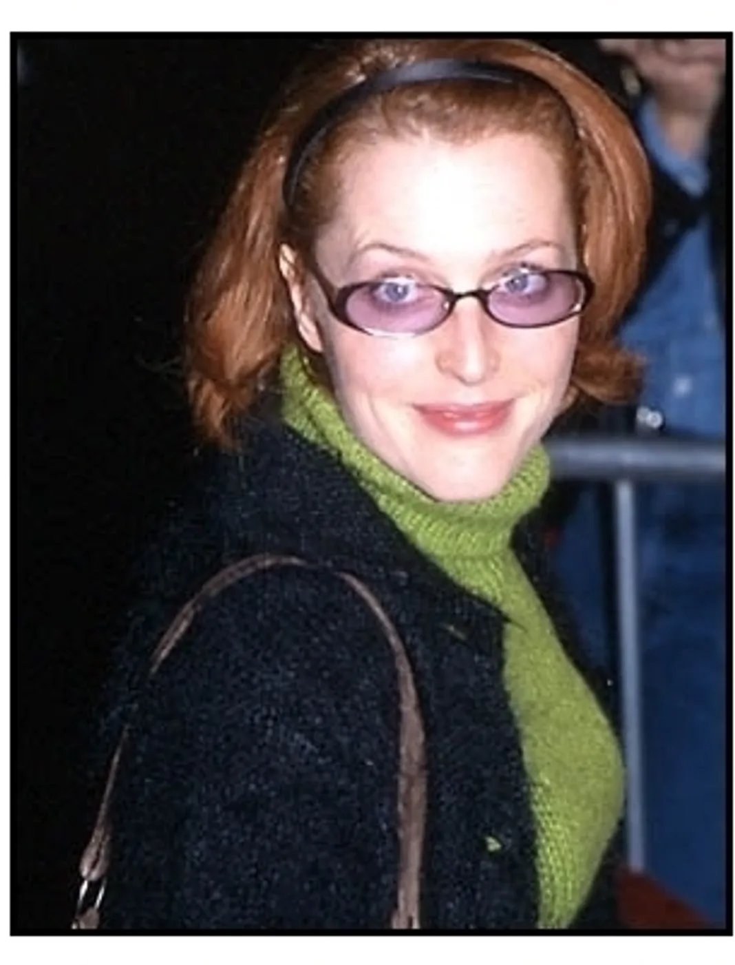 Gillian Anderson at the Proof of Life premiere 
