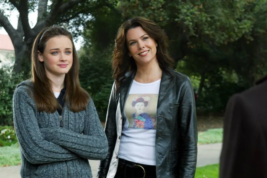 Gilmore Girls, Lauren Graham and Alexis Bledel