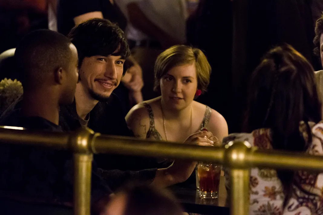 Girls, Adam Driver and Lena Dunham