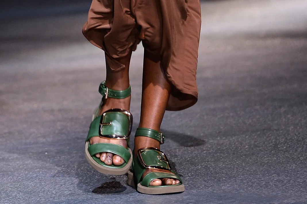 Givenchy, Paris, Fashion Week, Runway, Shoes, Sandals
