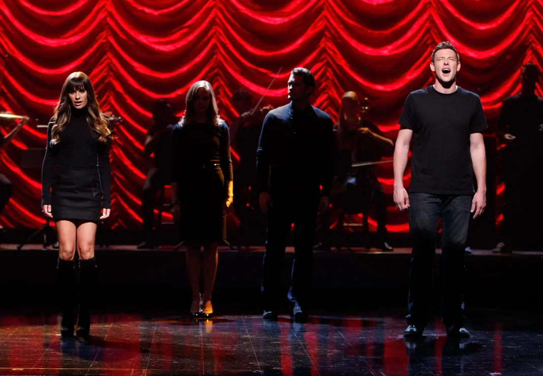 Glee, Lea Michele, Cory Monteith