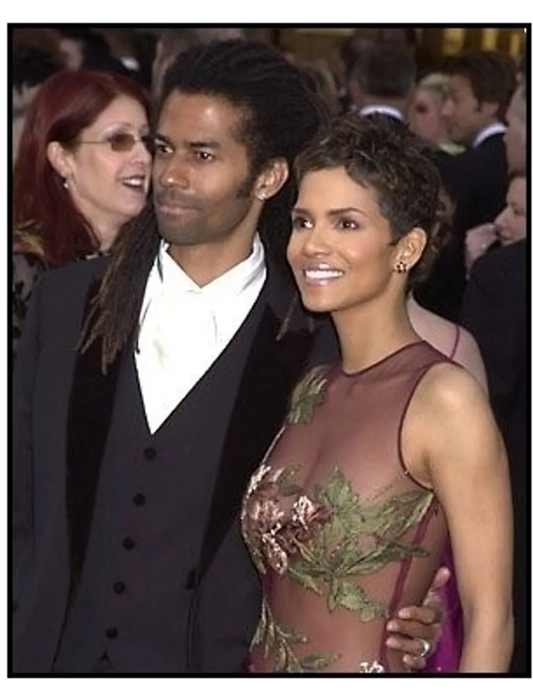 Halle Berry and Eric Benet at the 2002 Academy Awards