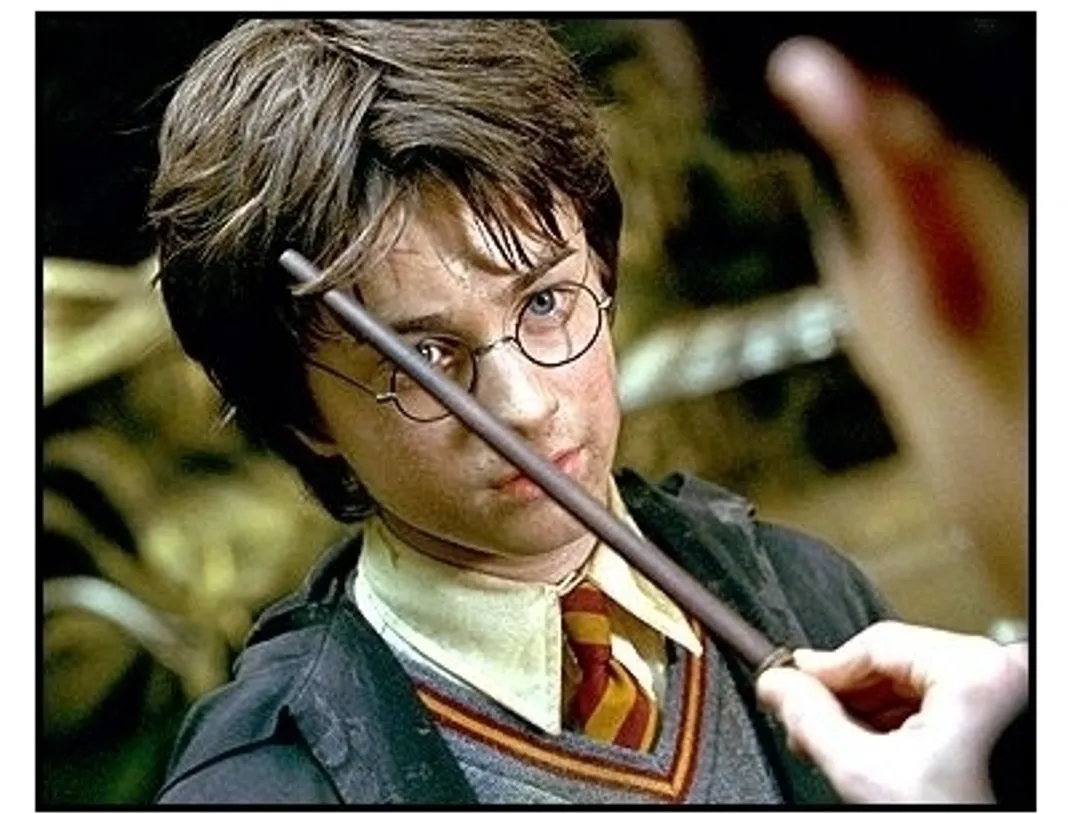 Harry Potter and the Chamber of Secrets movie still: Daniel Radcliffe is Harry Potter in 
