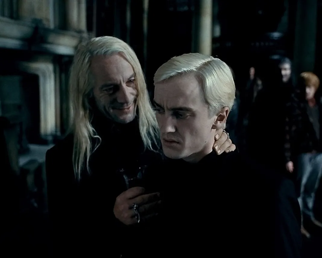 Harry Potter and the Deathly Hallows Part 1: Jason Isaacs, Tom Felton