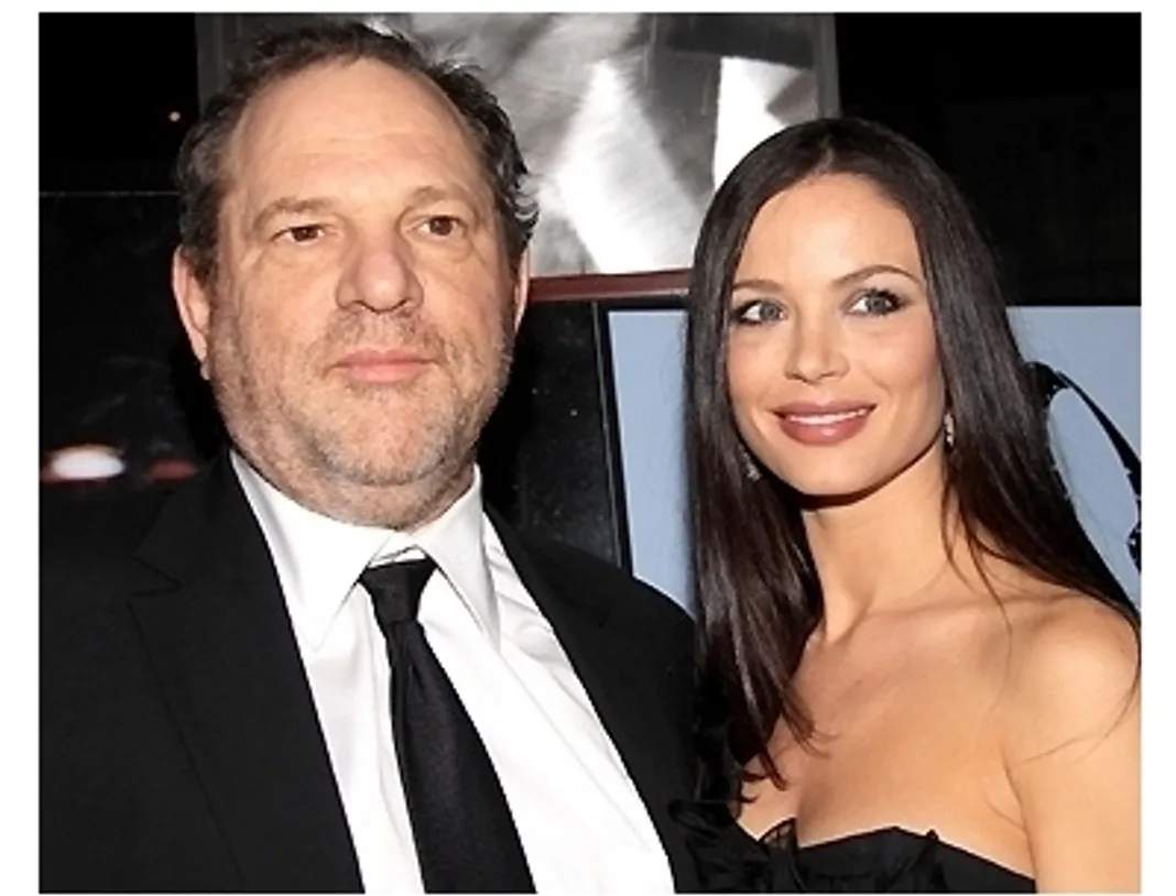 Harvey Weinstein and Georgina Chapman