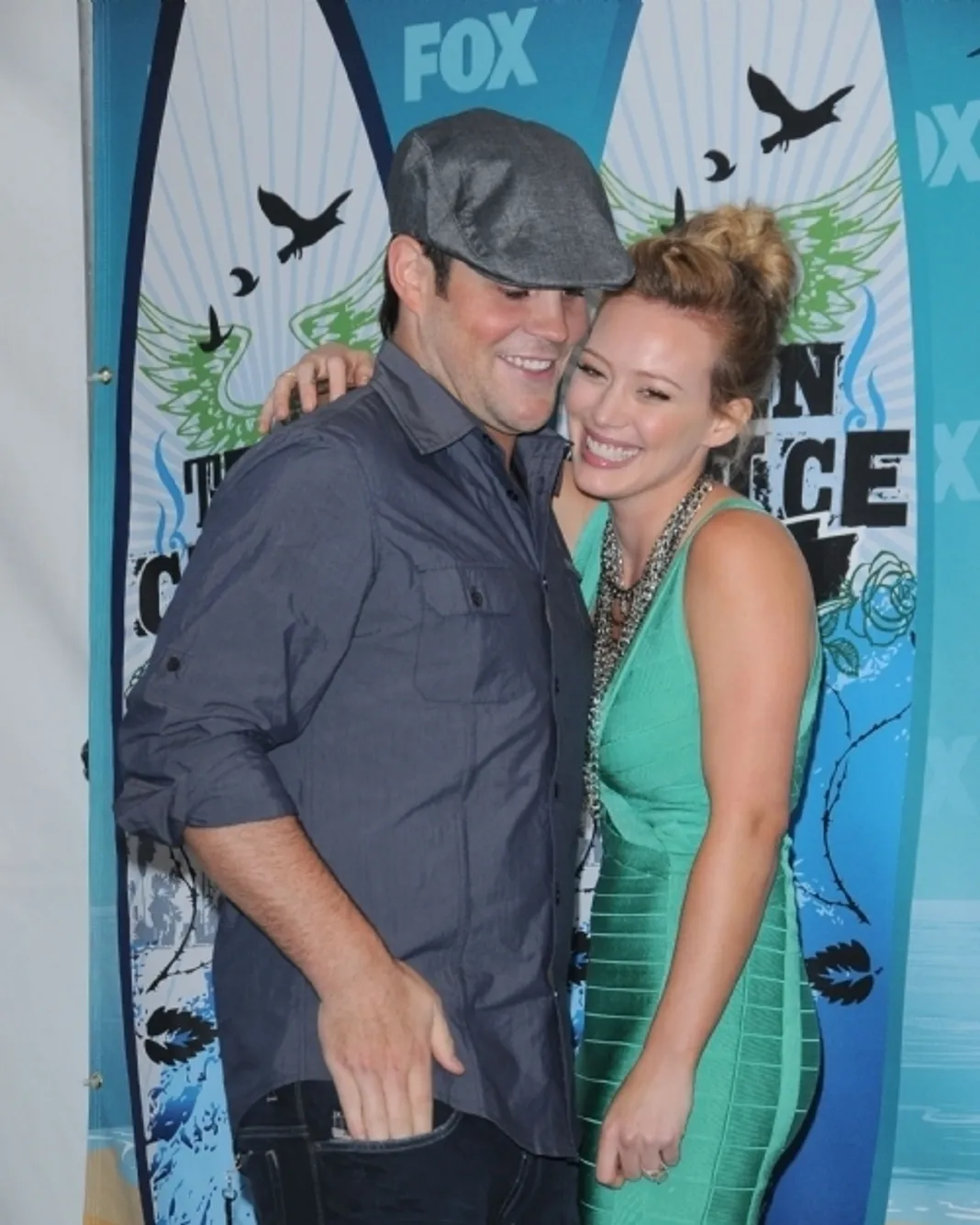 Hilary Duff and Mike Comrie