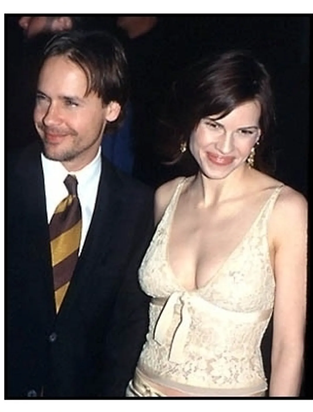 Hilary Swank and Chad Lowe at The Gift premiere