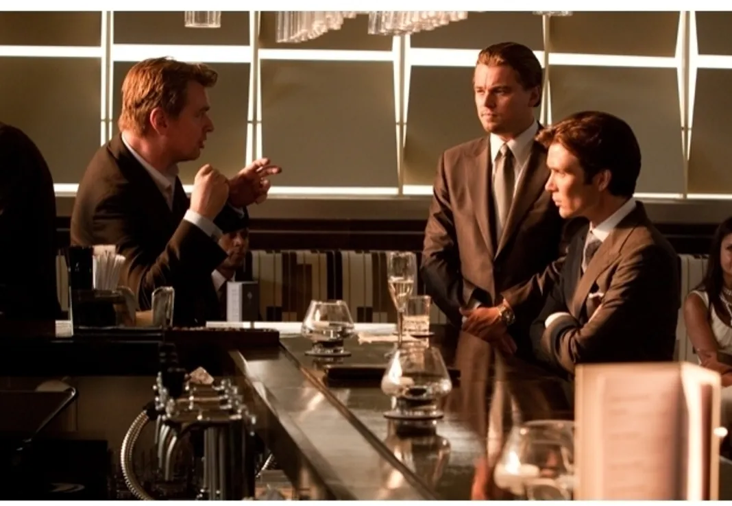 Inception: Christopher Nolan, Leonardo DiCaprio, and Cillian Murphy