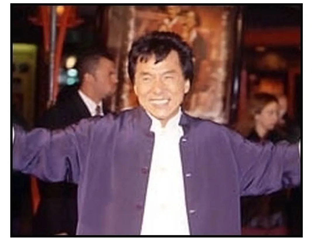 Jackie Chan at The Family Man premiere