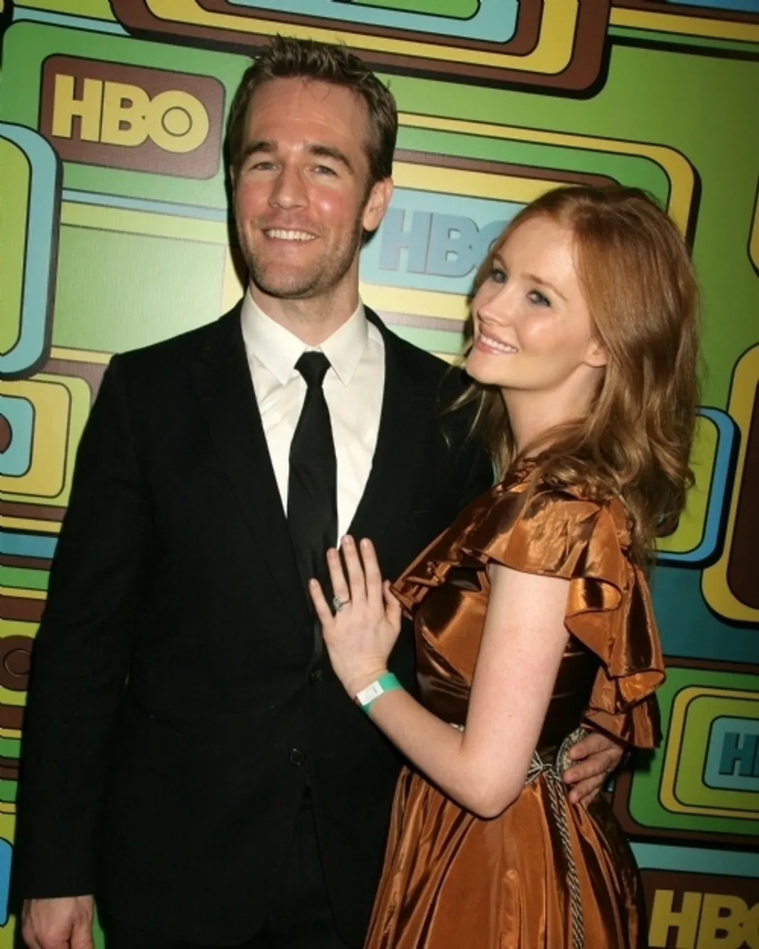 James Van Der Beek and Kimberly Brook