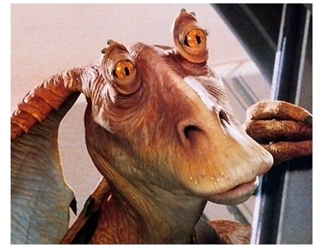 Jar Jar Binks in 20th Century Fox's 'Star Wars: Episode 1 - The Phantom Menace'