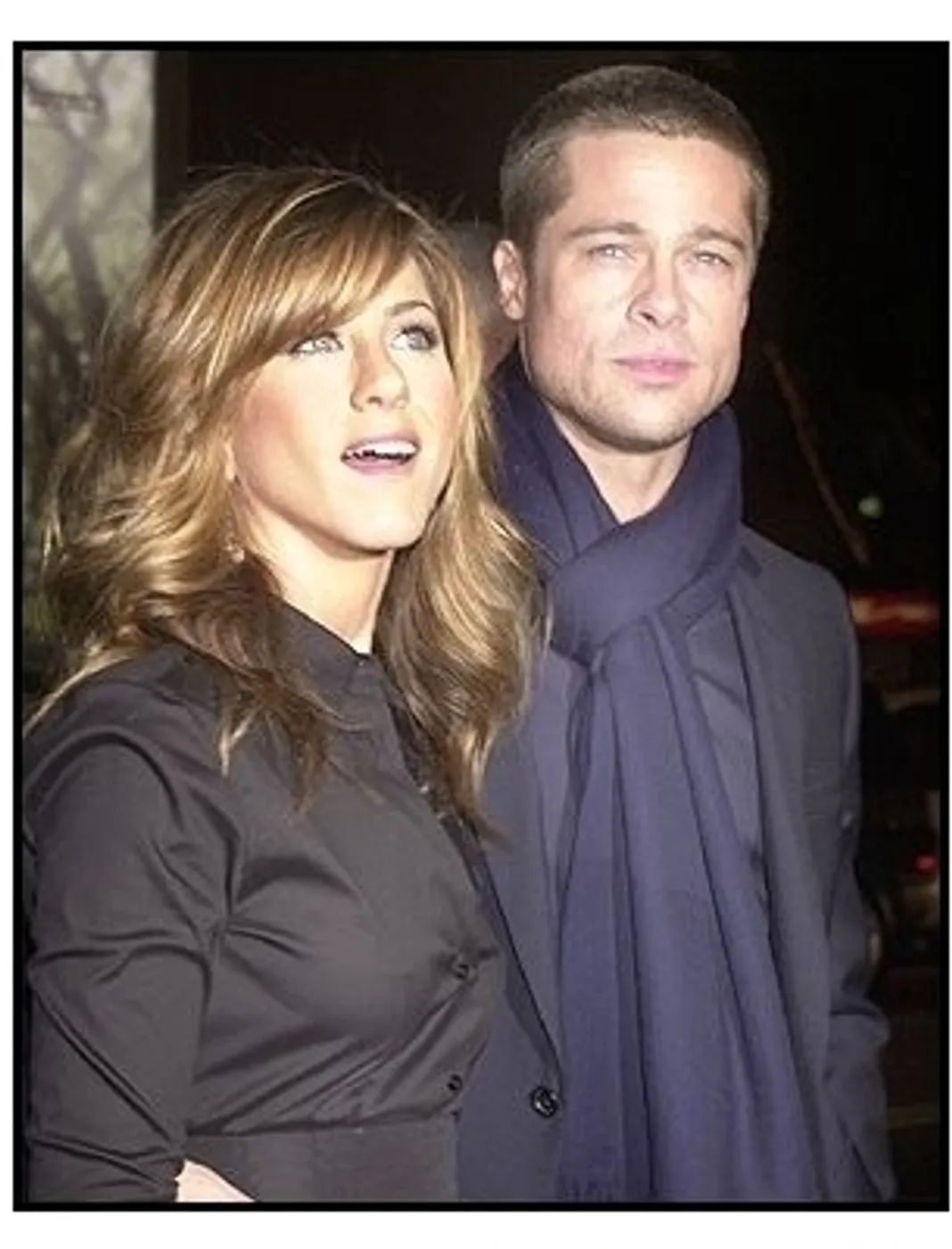 Jennifer Aniston and Brad Pitt at the 