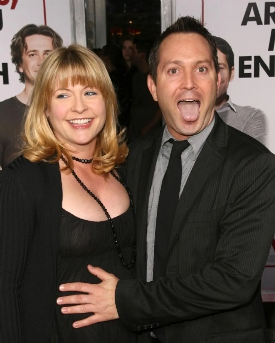 Jenny Robertson and Thomas Lennon