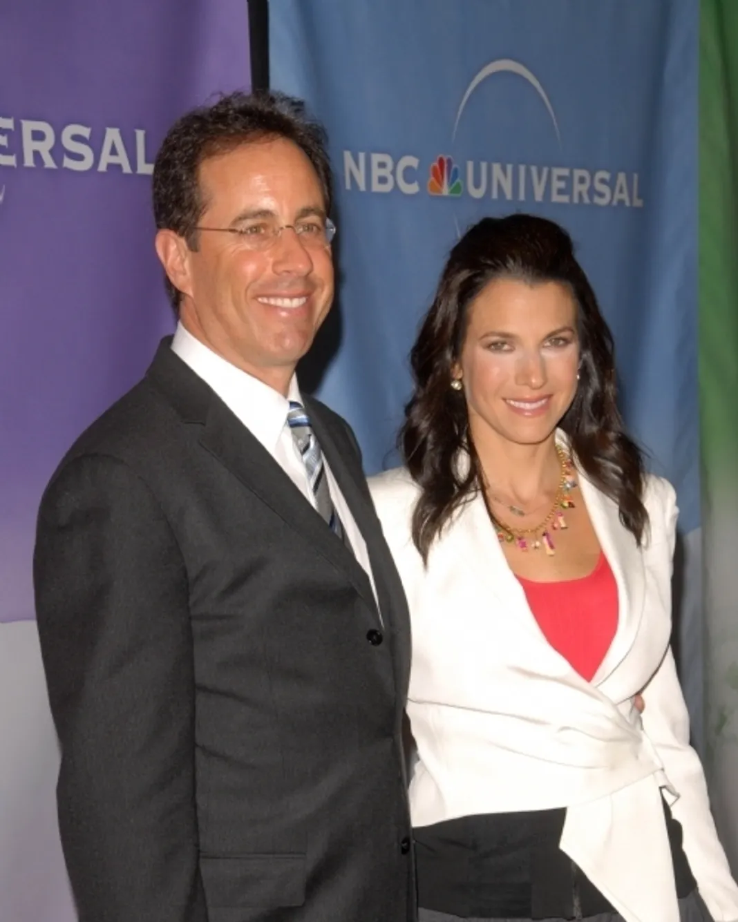 Jerry Seinfeld and Jessica Seinfeld